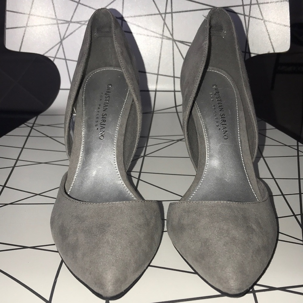 Grey heels